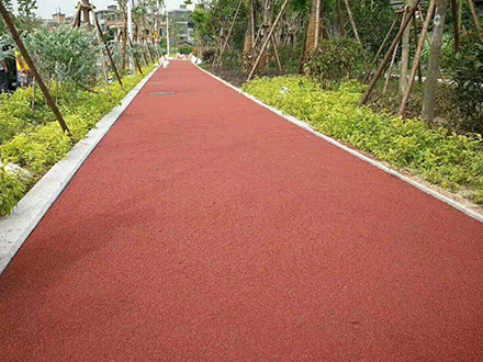 透水混凝土路面裝飾涂料